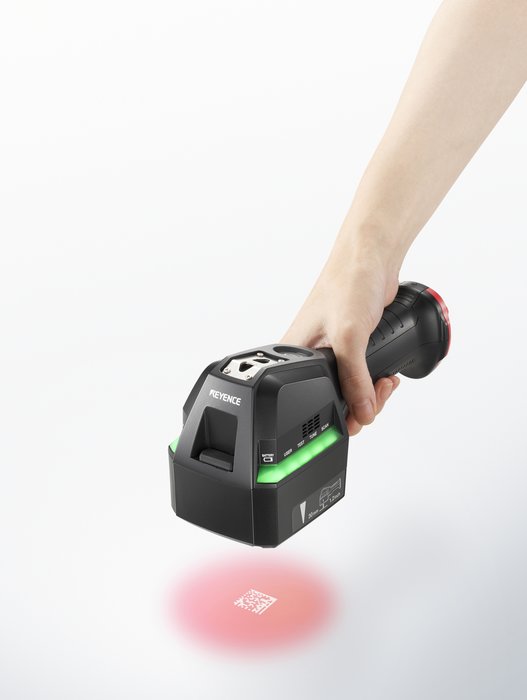 NEW! Wireless Handheld DPM Barcode Reader from KEYENCE